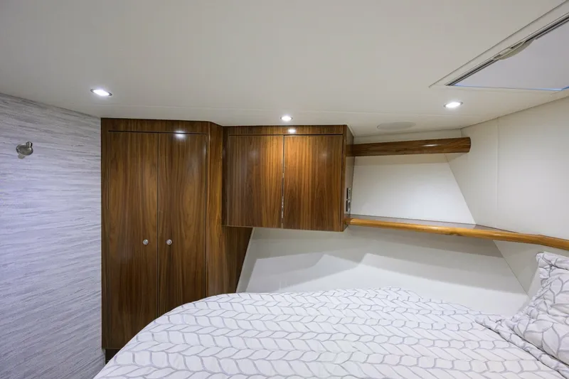 Slide: The Image of 58 Viking - Forward Stateroom 2021 Viking 58 Convertible No Name 58 - 7655858