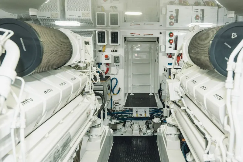 Slide: The Image of 58 Viking - Engine Room 2021 Viking 58 Convertible No Name 58 - 6300218