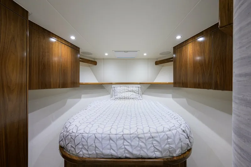 Slide: The Image of 58 Viking - Forward Stateroom 2021 Viking 58 Convertible No Name 58 - 7655857