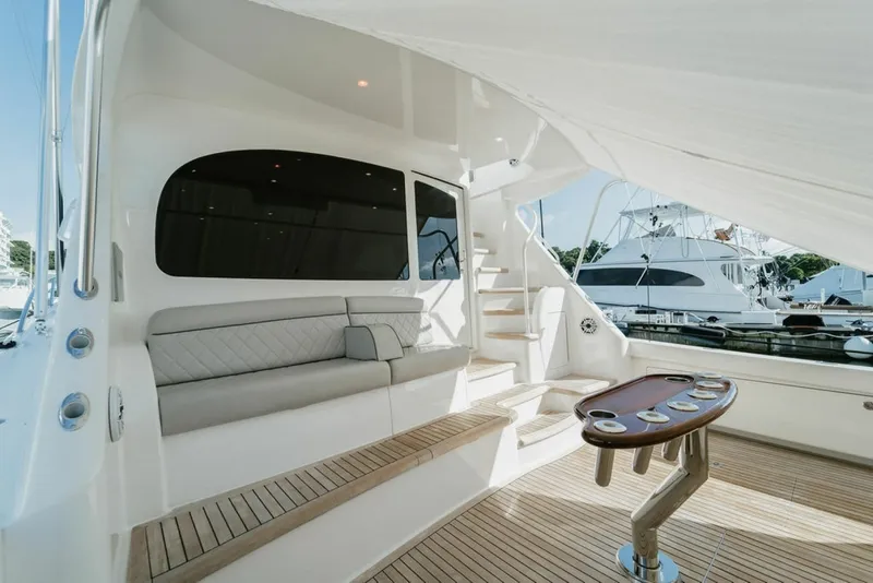 Slide: The Image of 58 Viking - Cockpit 2021 Viking 58 Convertible No Name 58 - 6300215