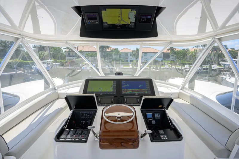 Slide: The Image of 58 Viking - Flybridge 2021 Viking 58 Convertible No Name 58 - 7512385
