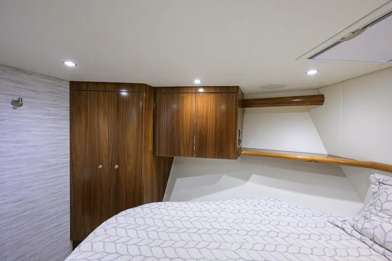 Slide: The Image of 58 Viking - Forward Stateroom 2021 Viking 58 Convertible No Name 58 - 7512379