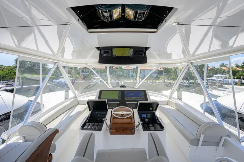 Slide: The Image of 58 Viking - Flybridge 2021 Viking 58 Convertible No Name 58 - 7512384