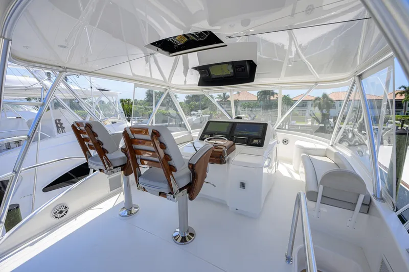 Slide: The Image of 58 Viking - Flybridge 2021 Viking 58 Convertible No Name 58 - 7512382