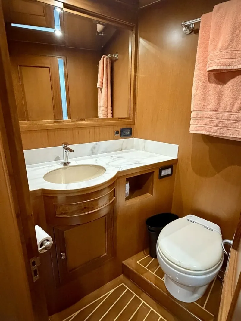 Slide: The Image of Alaskan 70 OHANA - Guest Stateroom  Ensuite Head Alaskan 70 OHANA - Guest Stateroom  Ensuite Head - 7016812