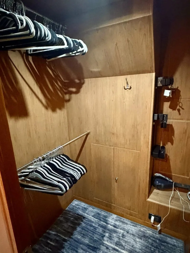 Slide: The Image of Alaskan 70 OHANA - Master Stateroom Closet Alaskan 70 OHANA - Master Stateroom Closet - 7016799