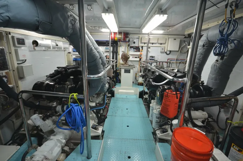 Slide: The Image of Alaskan 70 OHANA - Engine Room Alaskan 70 OHANA - Engine Room - 7016824