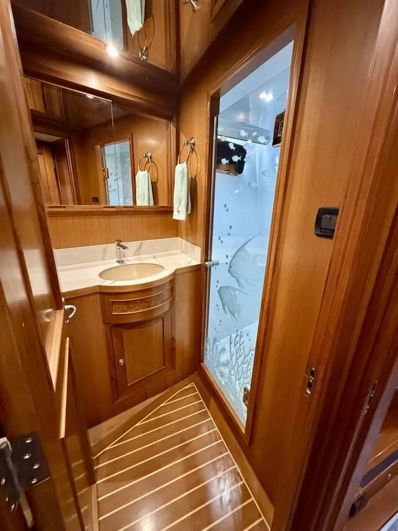 Slide: The Image of Alaskan 70 OHANA - VIP Stateroom Ensuite Head Alaskan 70 OHANA - VIP Stateroom Ensuite Head - 7016806