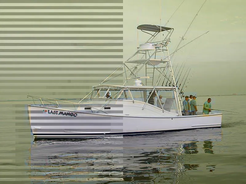 Slide: The Image of Young Brothers Custom Sport Fish/Charter Business 1987 - 6303811