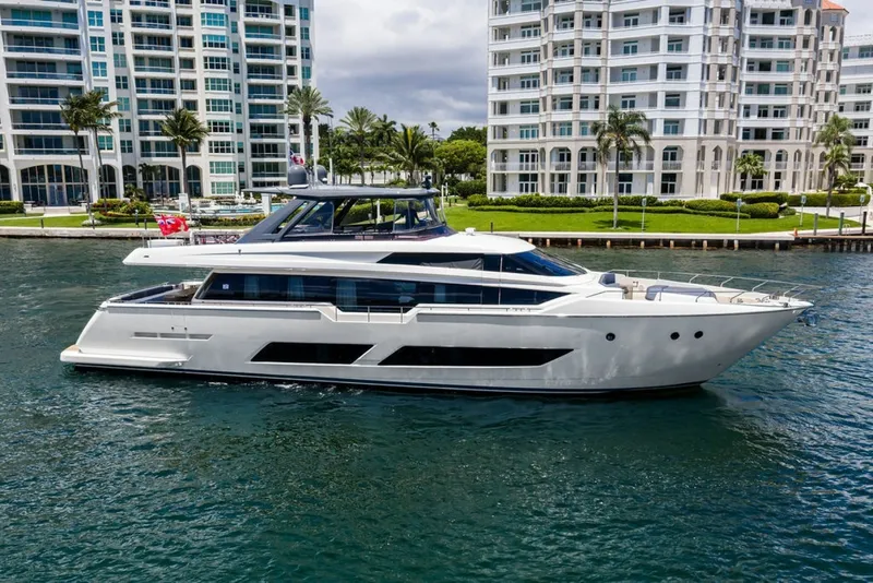 Slide: The Image of Ferretti 850 Motoryacht 2018 - 6306533