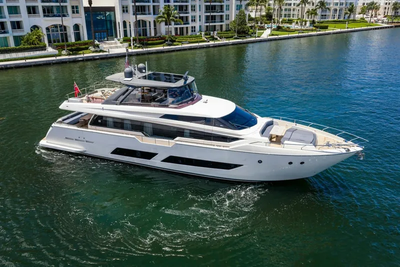 Slide: The Image of Ferretti 850 Motoryacht 2018 - 6306506