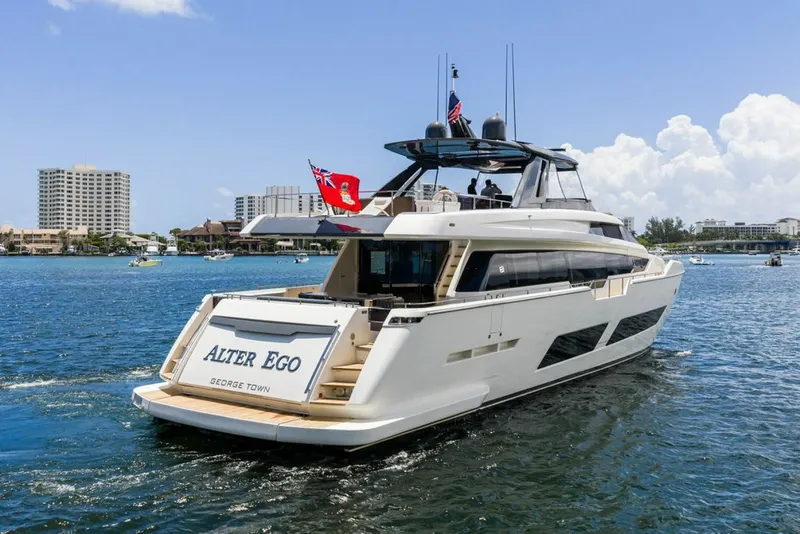 Slide: The Image of Ferretti 850 Motoryacht 2018 - 6306520