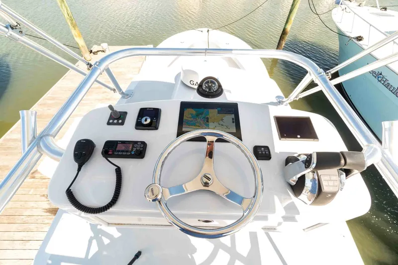 Slide: The Image of Custom Carolina 41 FLYING  LOW - Tower Helm 2020 Harrison Boatworks 41 FLYING LOW - 6395765