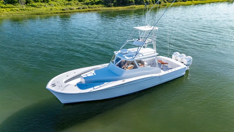 Slide: The Image of Custom Carolina 41 FLYING  LOW - Exterior 2020 Harrison Boatworks 41 FLYING LOW - 6306991