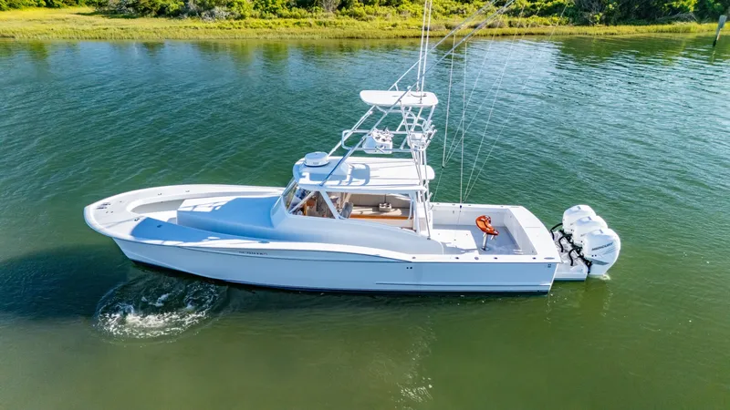 Slide: The Image of Custom Carolina 41 FLYING  LOW - Exterior 2020 Harrison Boatworks 41 FLYING LOW - 6306992