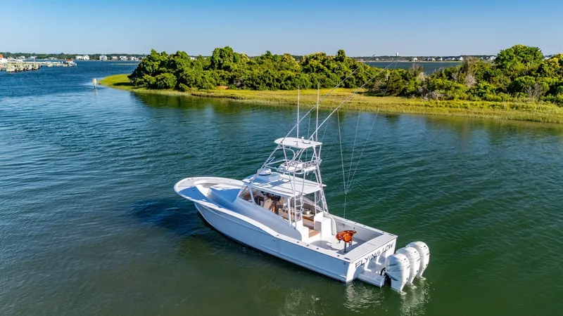 Slide: The Image of Custom Carolina 41 FLYING LOW - Exterior 2020 Harrison Boatworks 41 FLYING LOW - 7681686
