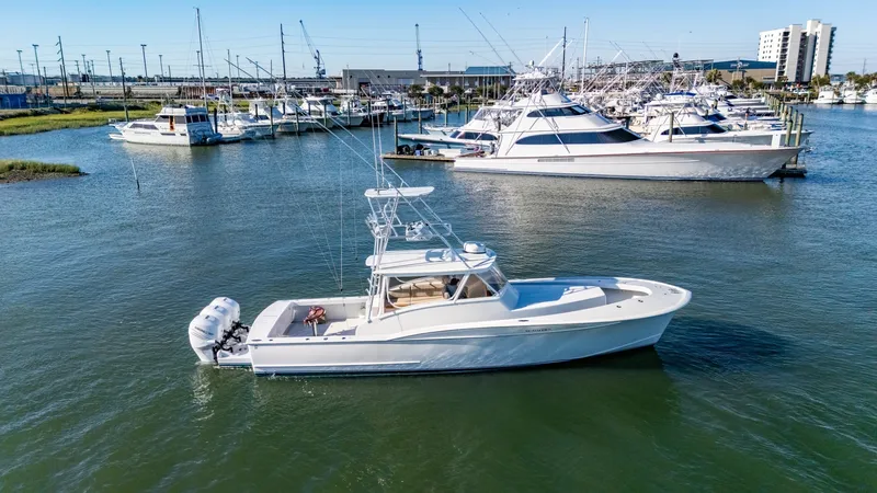 Slide: The Image of Custom Carolina 41 FLYING LOW - Exterior 2020 Harrison Boatworks 41 FLYING LOW - 7681687