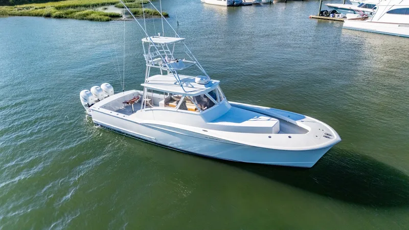 Slide: The Image of Custom Carolina 41 FLYING LOW - Exterior 2020 Harrison Boatworks 41 FLYING LOW - 7681688