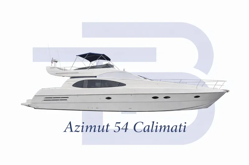 The Image of 1996 Azimut 54 | Calmati 1996 Azimut 54 offered for sale by The Brokerage. - 6308986