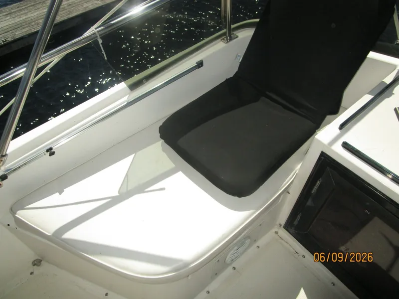 Slide: The Image of 44' High Tech flybridge port forward seating - 6348431