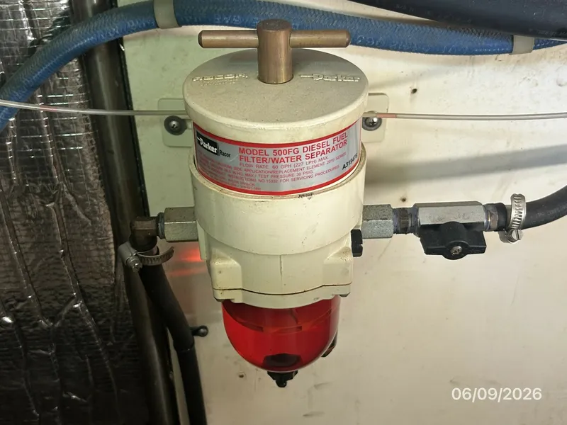 Slide: The Image of 44' High Tech generator Racor fuel filter - 6348445