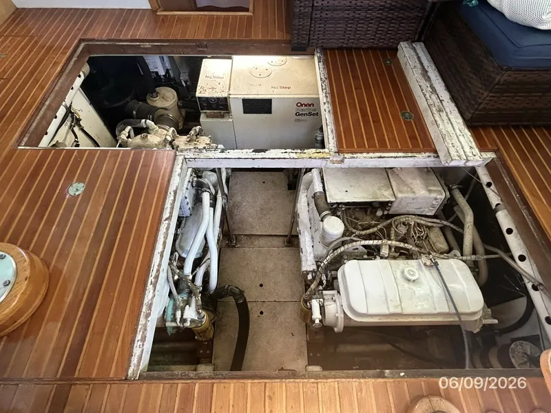 Slide: The Image of 44' High Tech engine room access - 6348421