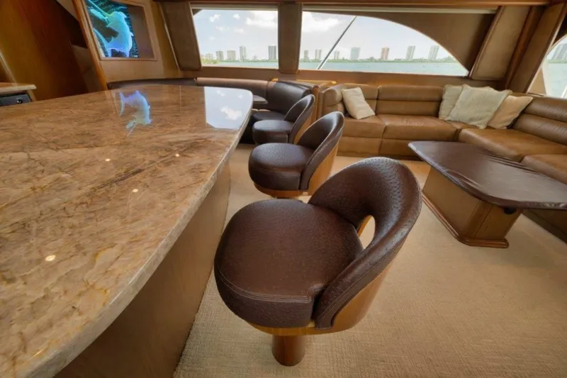 Slide: The Image of Viking 70 - Cutter Bill - Salon/Galley 2011 Viking 70 Convertible - Cutter Bill - 7681708