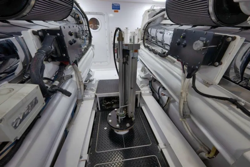 Slide: The Image of Viking 70 - Cutter Bill - Engine Room 2011 Viking 70 Convertible - Cutter Bill - 7681759