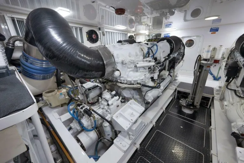 Slide: The Image of Viking 70 - Cutter Bill - Engine Room 2011 Viking 70 Convertible - Cutter Bill - 6384997