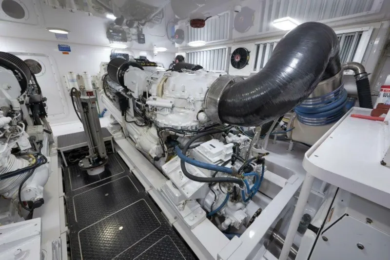 Slide: The Image of Viking 70 - Cutter Bill - Engine Room 2011 Viking 70 Convertible - Cutter Bill - 7681761