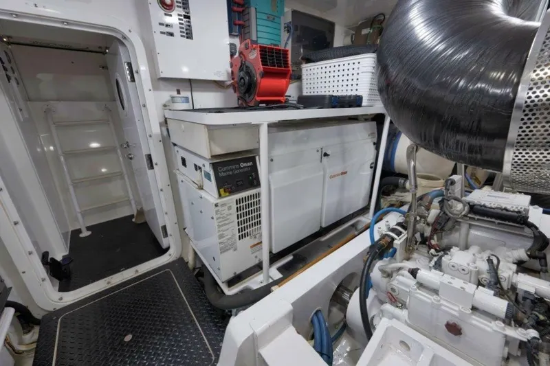 Slide: The Image of Viking 70 - Cutter Bill - Engine Room 2011 Viking 70 Convertible - Cutter Bill - 7681762