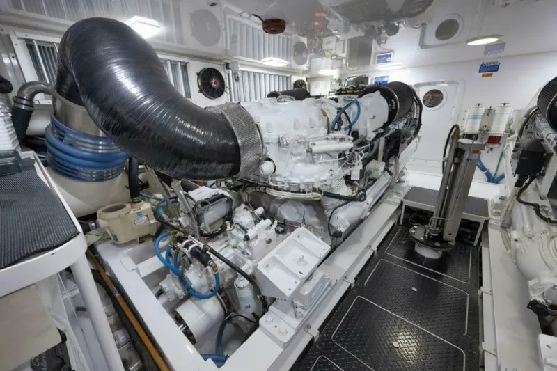 Slide: The Image of Viking 70 - Cutter Bill - Engine Room 2011 Viking 70 Convertible - Cutter Bill - 7681760