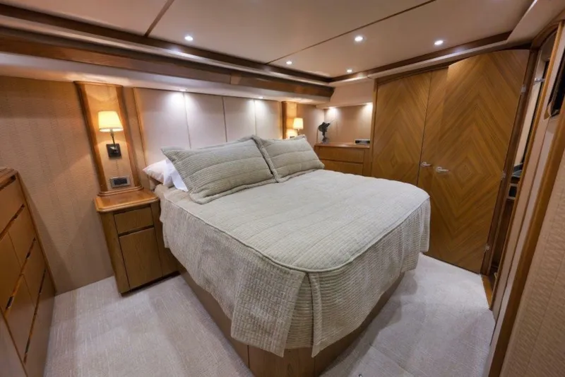 Slide: The Image of Viking 70 - Cutter Bill - Master Stateroom 2011 Viking 70 Convertible - Cutter Bill - 7681716