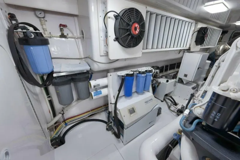 Slide: The Image of Viking 70 - Cutter Bill - Engine Room 2011 Viking 70 Convertible - Cutter Bill - 7681763