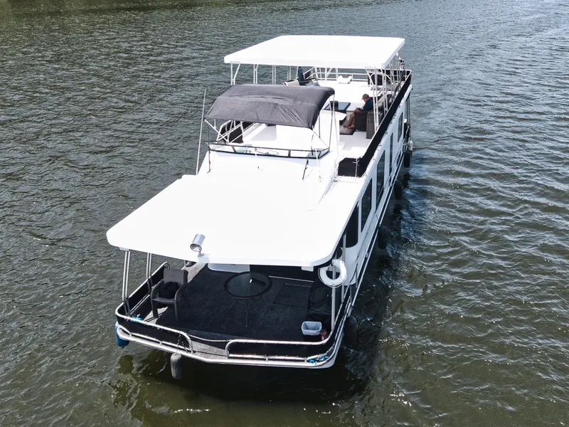 Slide: The Image of Lakeview 14x56 houseboat 1996 - 6395161