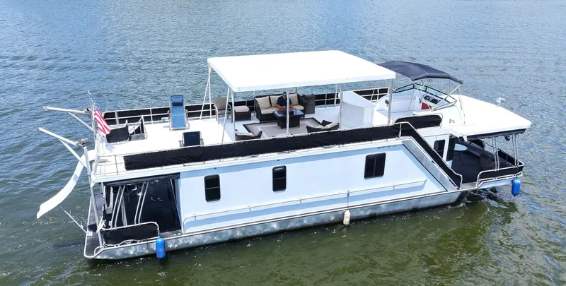 Slide: The Image of Lakeview 14x56 houseboat 1996 - 6395166