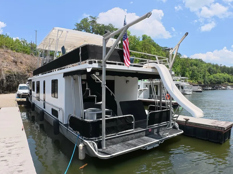 Slide: The Image of Lakeview 14x56 houseboat 1996 - 6395185