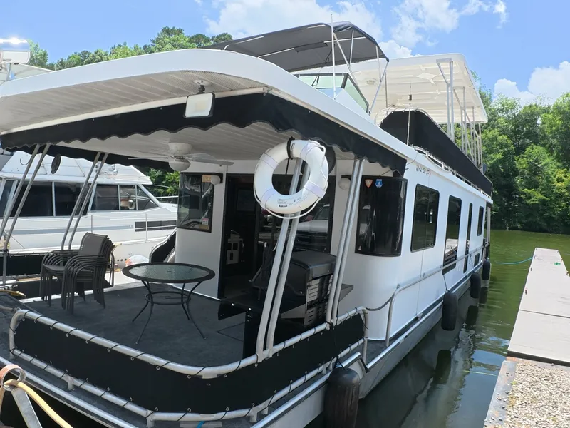 Slide: The Image of Lakeview 14x56 houseboat 1996 - 6395186