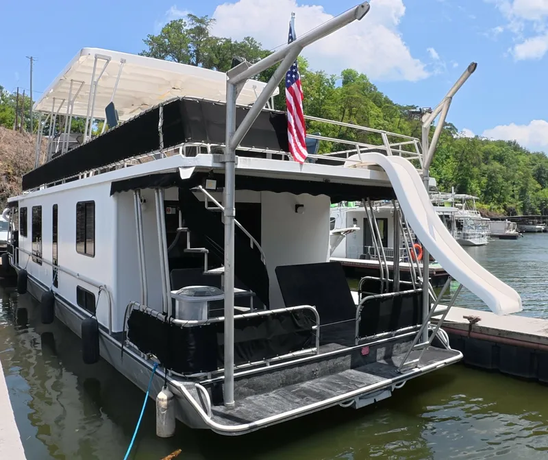 Slide: The Image of Lakeview 14x56 houseboat 1996 - 6395155