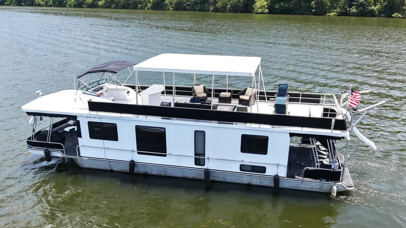 Slide: The Image of Lakeview 14x56 houseboat 1996 - 6395160