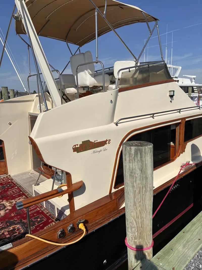 Slide: The Image of Midnight Lace 44 Flybridge Rumrunner 1987 - 6396802