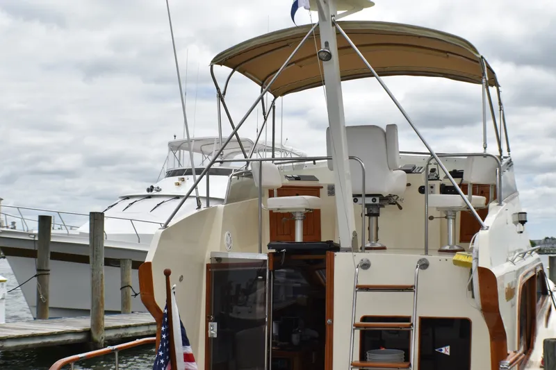 Slide: The Image of Midnight Lace 44 Flybridge Rumrunner 1987 - 6396806