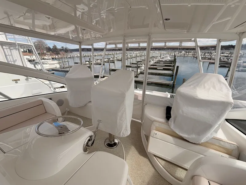 Slide: The Image of Viking 42 UNREEL - Helm Chair Covers 2015 Viking 42 Open UNREEL - 6397240