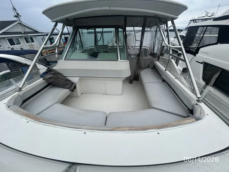 Slide: The Image of 42' Cruisers flybridge forward seating2 - 6419300