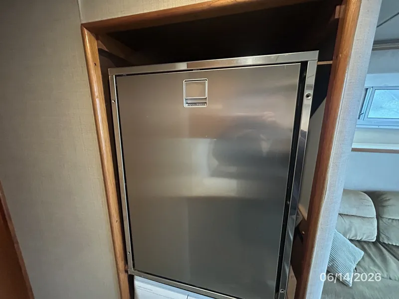 Slide: The Image of 42' Cruisers galley refrigerator-freezer - 6419315