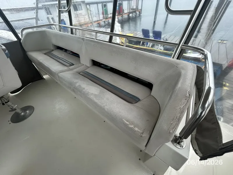 Slide: The Image of 42' Cruisers flybridge aft seating - 6419298