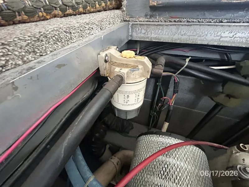 Slide: The Image of 43' Carver generator Racor fuel filter - 6422906