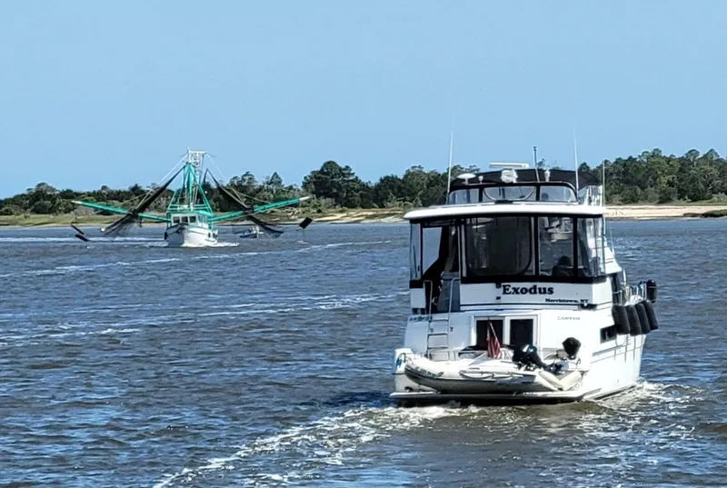 Slide: The Image of 43' Carver underway - 6423467