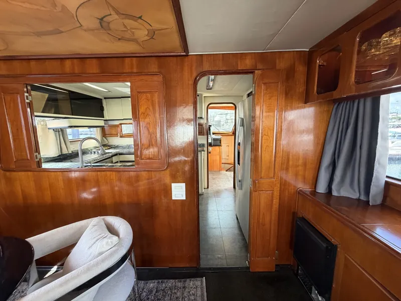 Slide: The Image of Viking Cockpit Motor Yacht 1990 - 6454867