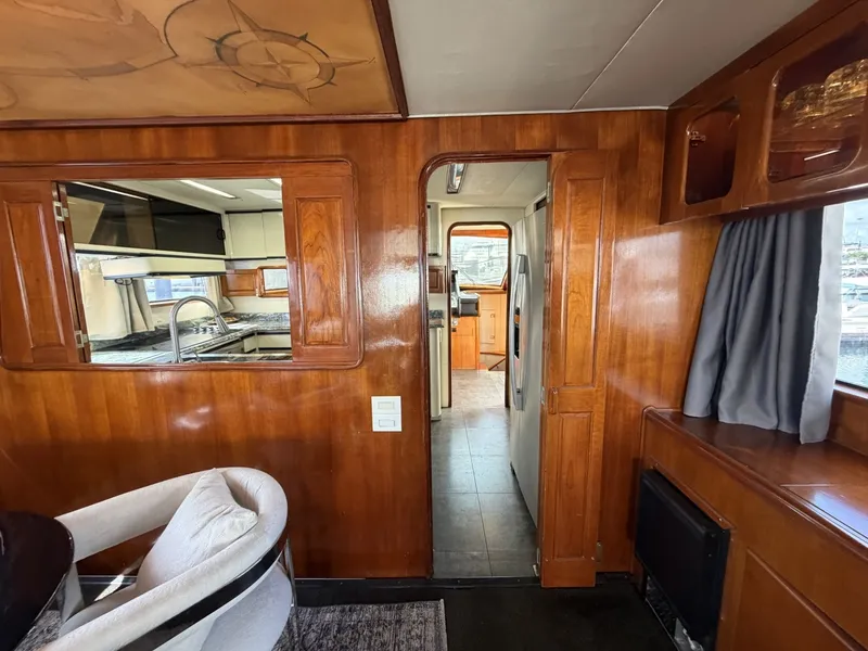 Slide: The Image of Viking Cockpit Motor Yacht 1990 - 7682513